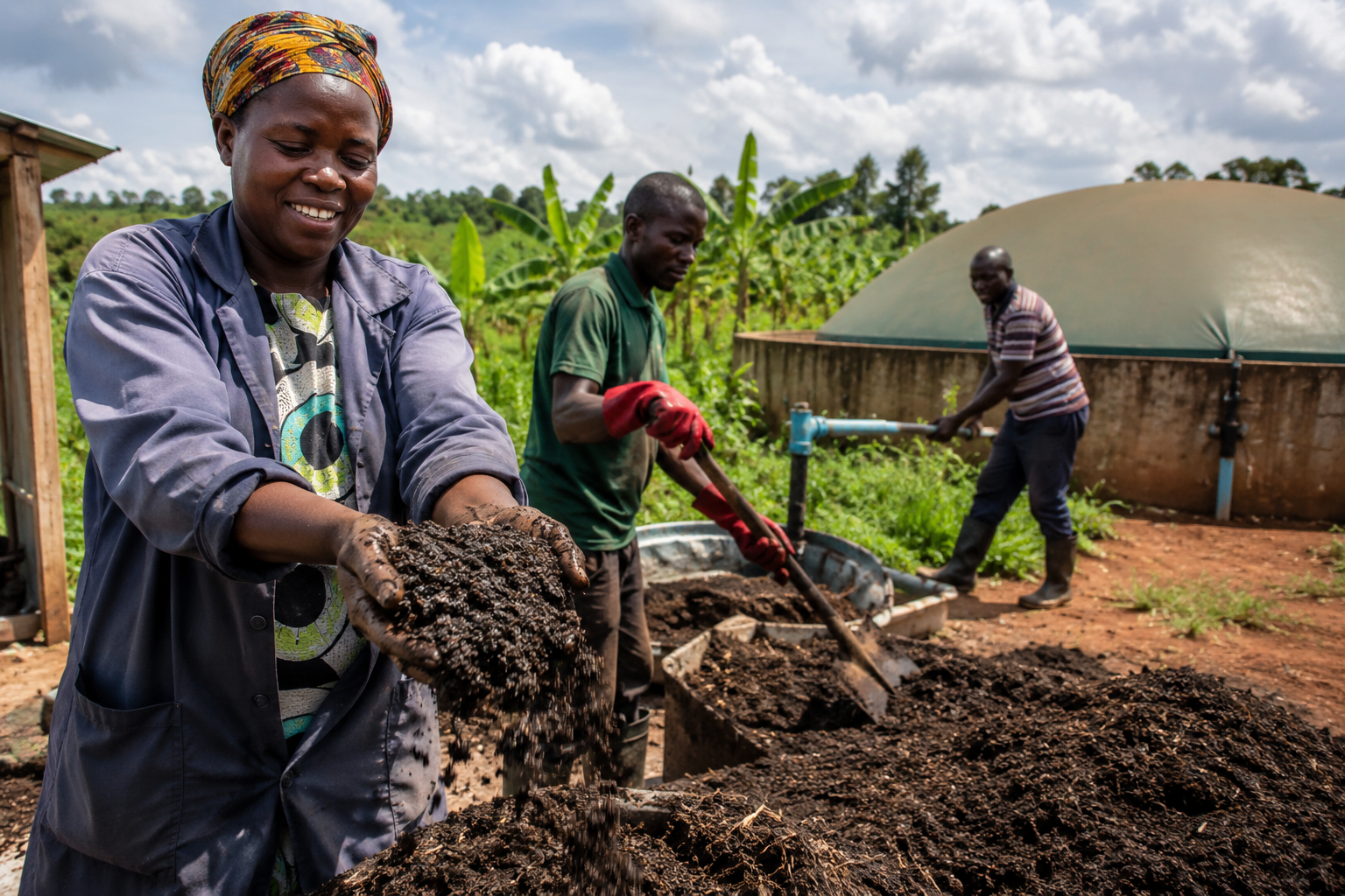 Biogas Production and Usage from Food Waste